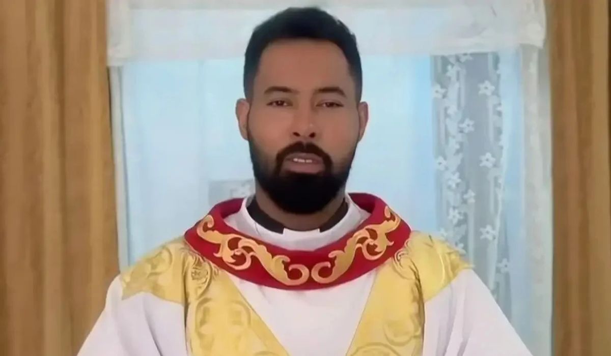 O padre Luciano Braga Simplício - Reprodução/ND
