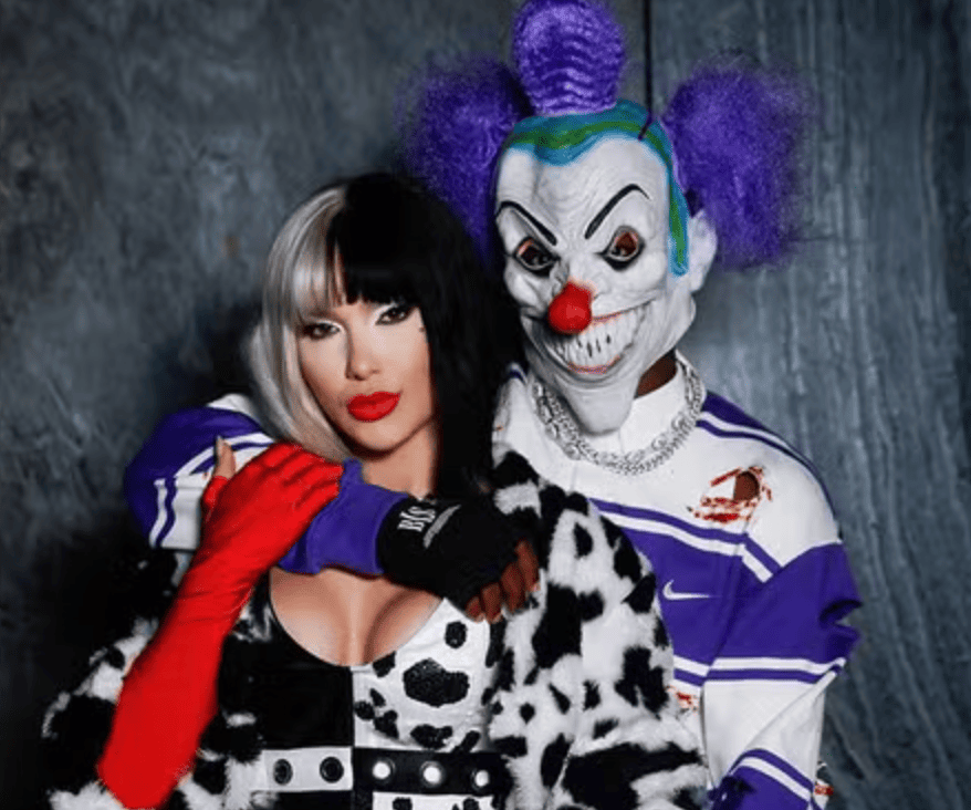 Virginia Fonseca e Vini Jr. escolhem fantasias ousadas para festa de Halloween em Madri